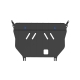 Защита картера и коробки передач для TOYOTA Auris, Verso (13-), Corolla (13-18) 1.33, 1.6, 1.8 бен. АТ/МТ, Avensis (13-) 2.0 бен. АТ / Тойота Аурис