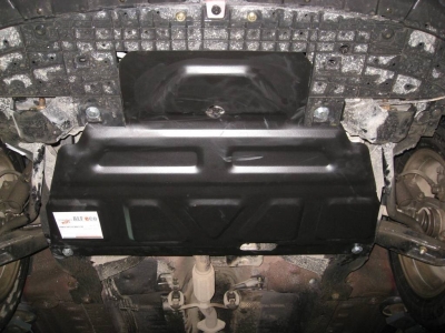 Защита картера и КПП ALFeco для 1.3, сталь 2 мм для Chery IndiS 2011-2015