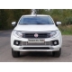 Решетка радиатора нижняя 16 мм ТСС для Fiat Fullback 2016-2021